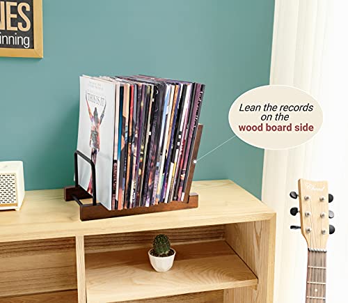 Mkono Vinyl Record Storage Holder Modern Album Display - Image 5
