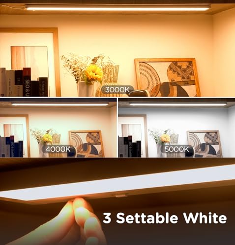 Under Cabinet Lighting Plug in,7W 120V 3 Color 3000K/4000K/5000K - Image 4