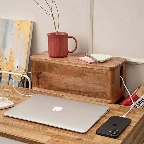 Cable Management Box, Power Strip & Extension Cord Hider - Image 5