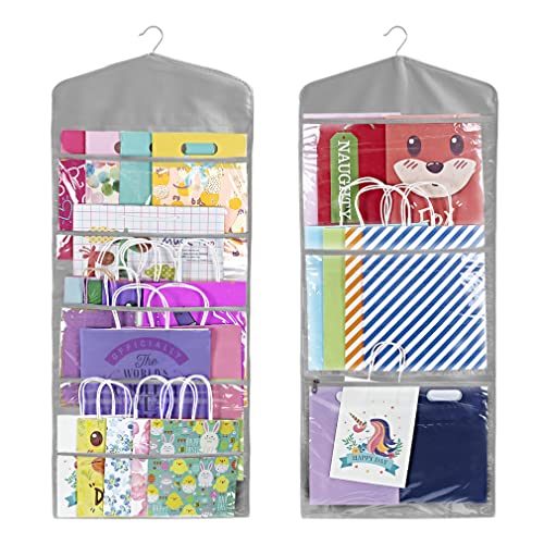 Gift Bag and Tissue Paper Storage, Hanging Organizer - Image 2