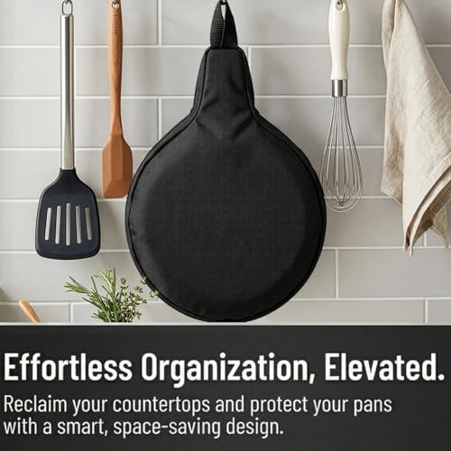 Hiceeden 2 Pack Cast Iron Skillet Storage Bag, Waterproof - Image 5