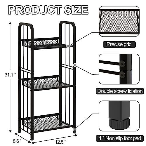 Bookshelf Storage Shelf Bookcase Freestanding Storage Stand - Image 3