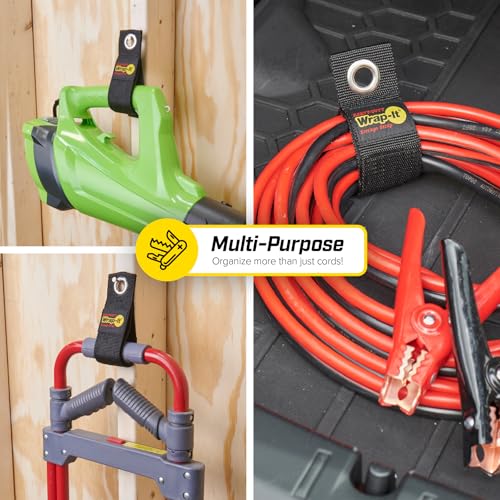Heavy-Duty Wrap-It Storage Straps, 13-inch (6 Pack) - Image 5