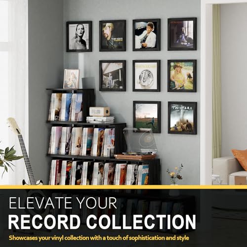 Emfogo Vinyl Record Frame for the Wall, Vinyl Record Display - Image 5
