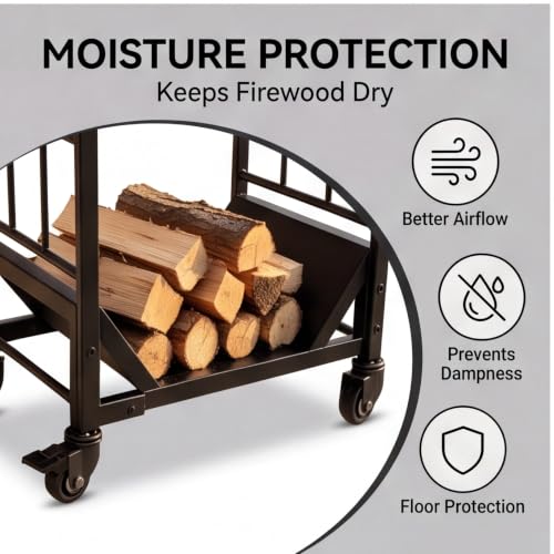 Firewood Rack Collection (Firewood Cart) - Image 5