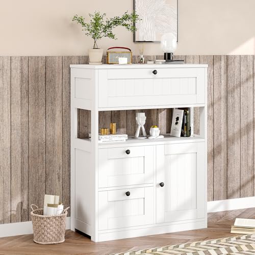 Bathroom Cabinet, Modern Bathroom Floor Storage Cabinet - Image 3