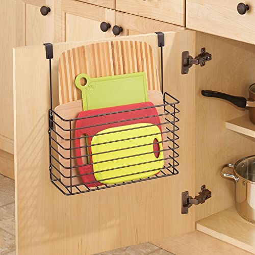 mDesign Over The Cupboard Hanging Storage Basket – M | All Products - Image 3