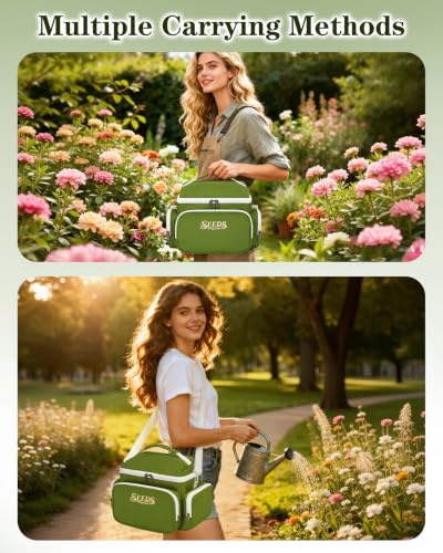 Seed Storage Organizer Insulated Bag, Garden Seed Saving Box - Image 7