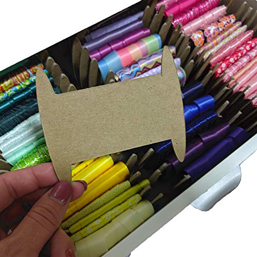 Ribbon Organizer Spools, Fits 3-Inch Ribbon, 50 Count (Medium) - Image 7