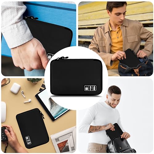Electronics Organizer,Travel Cord Organizer Pouch - Image 7