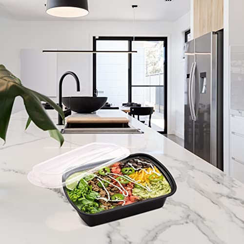 Kitch’nMore 38oz Meal Prep Containers, Extra Large &Thick Food - Image 4