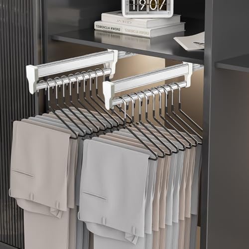 Pull Out Closet Rod, Closet Valet Rod Slide Out - Image 4