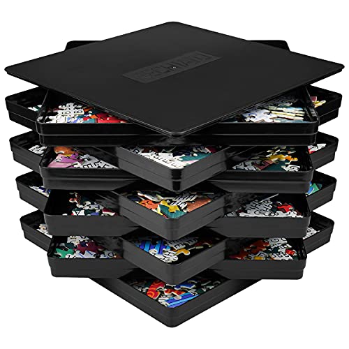 8 Sorting Trays with Lid 8x8 Premium Puzzle Trays - Image 2