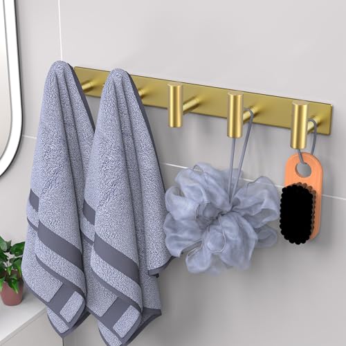 VAEHOLD Hat and Coat Wall Mount Rack - Hooks for Robes, Bags - Image 3