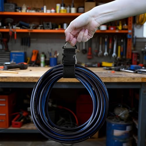 8 Pack Extension Cord Holder Organizer, Garage Elect | Storage & Organ - Image 5
