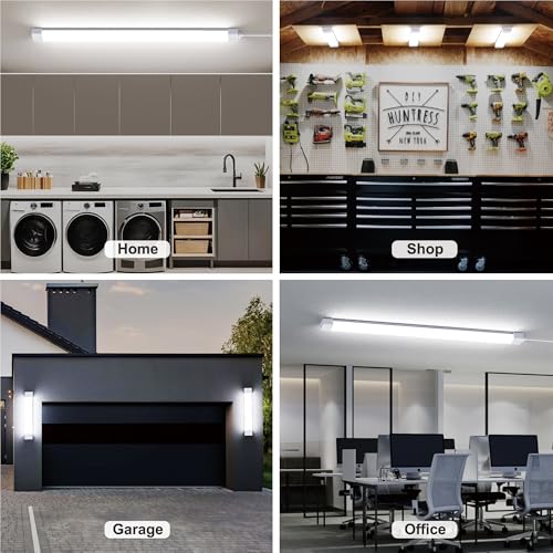 LED Tube Light Fixture with Plug Under Cabinet Lighting Dimming - Image 5
