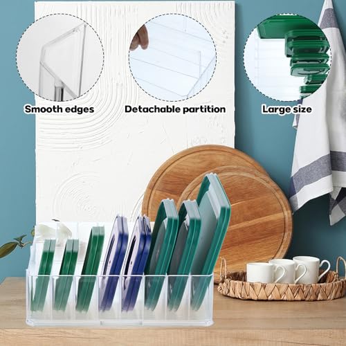 Rainmae Lid Organizer for Food Storage Container, Kitchen Pantry - Image 4