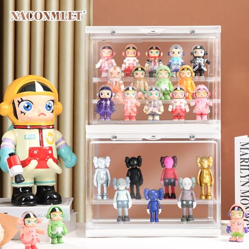 LED Acrylic Display Case for Collectibles, Cordless Power - Image 3