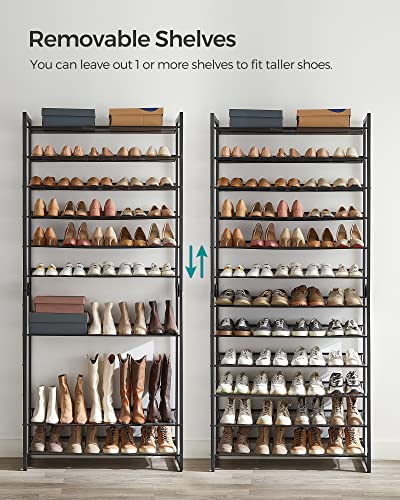 SONGMICS Shoe Rack, 12-Tier Shoe Organizer, Metal Sh | All Products - Image 5