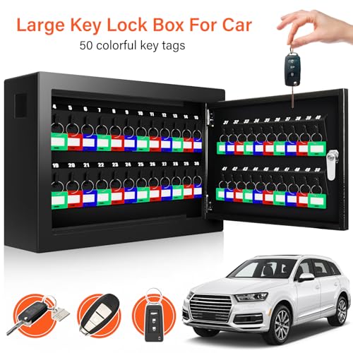50 Keys Key Cabinet with Drop Slot - Image 7