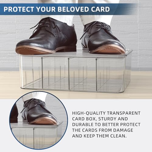 Transparent Plastic Trading Card Storage Box for Loose Cards - Image 8