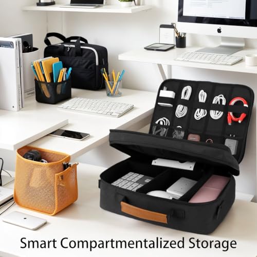 Extra Large Electronics Organizer Travel Case, Cable | All Products - Image 3