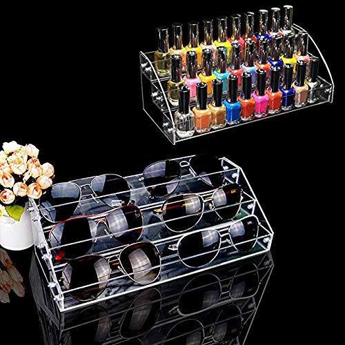3 Tiers 2PCS Clear Acrylic Nail Polish Holder Essent | All Products - Image 4