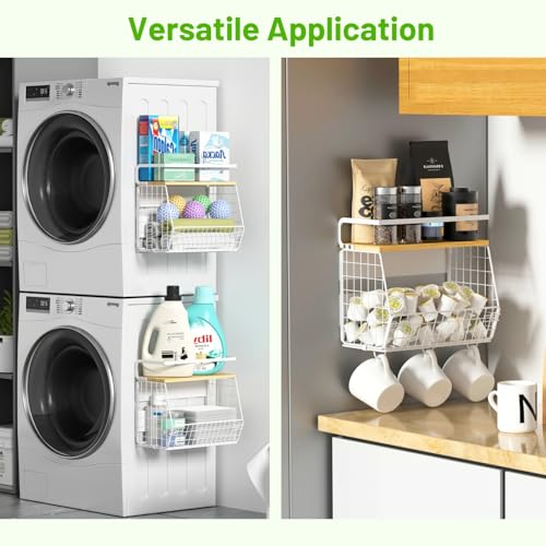 Magnetic Fridge Shelf with Wood Lid, Fruit Potato Onion - Image 6