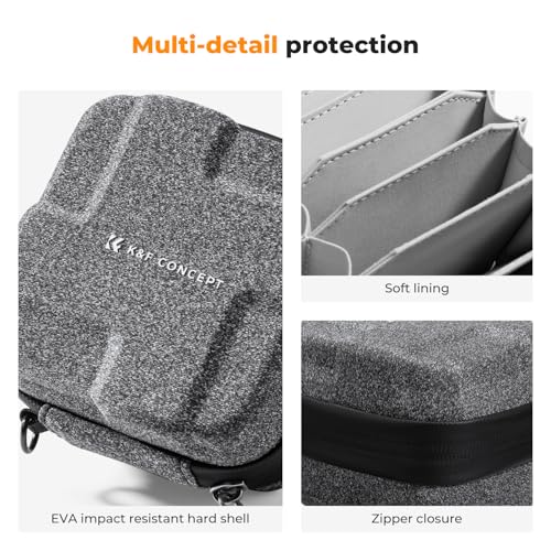 K&F CONCEPT 10 in 1 Lens Filter Case, Filter Bag Up to 82mm - Image 4