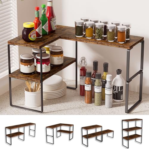 Golener Kitchen Counter Organizer, Countertop Shelf - Image 2