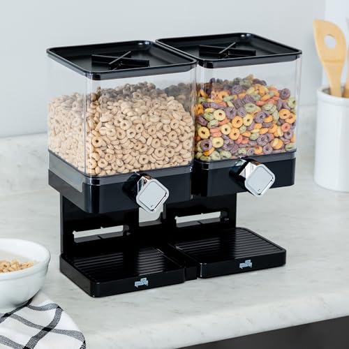 Honey-Can-Do Zevro Compact Dry Food Dispenser, Dual | All Products - Image 3