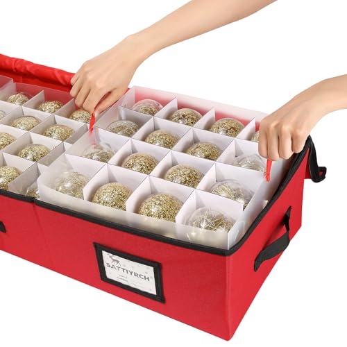 Sattiyrch Christmas Ornament Storage Box,Box Contributes - Image 3
