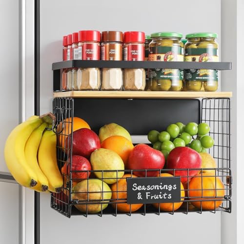 [WIDER SHELF] 1 SET Strong Magnetic Shelf Basket - Image 2