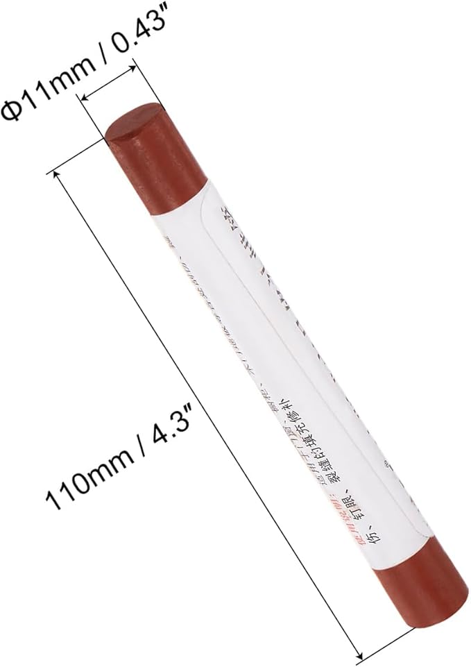 Unifizz Furniture Repair Wax Filler Stick, Wood Scratch Filler Crayons Touch Up Repair Pens for Scratches Holes Floor Laminate Carpenters Tables Desks,10 Set