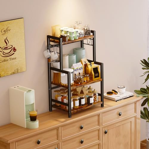 Kitchen Countertop Organizer,3 Tier Large Spice Rack Organizer - Image 4