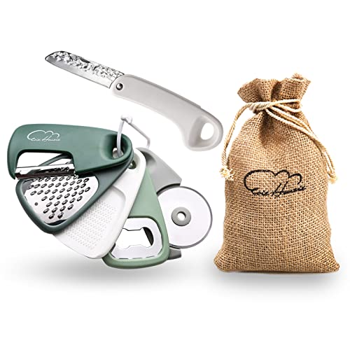 Kitchen Gadgets 6 Piece Set, Camping Cooking Utensils, Green - Image 2