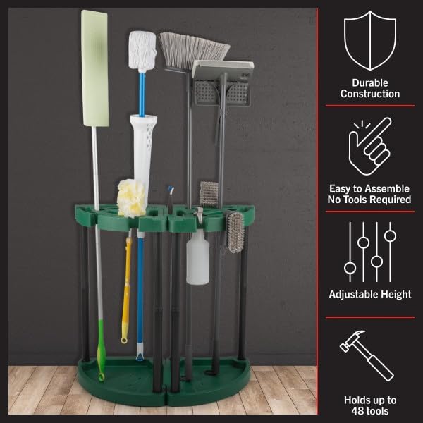 Stalwart Tool Organizer 2-Pack - Garage Storage Rack | Garage Storage - Image 7