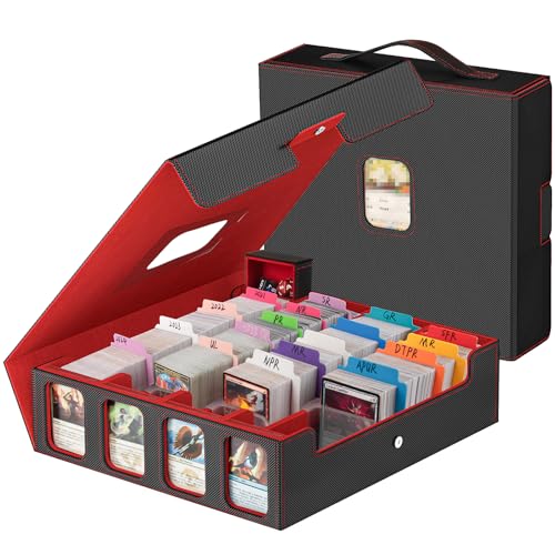 4 Row 3200+ Trading Card Storage with Commander Display - Image 2