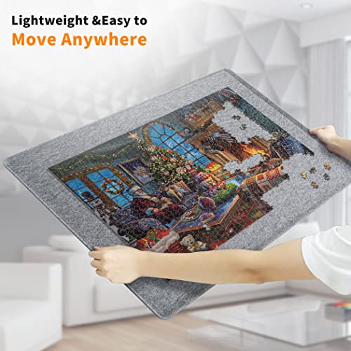 Lavievert 1500 Piece Puzzle Board with 8 Sorting Trays & Cover - Image 6