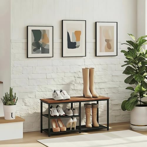 CHEMPFR Shoe Bench with Storage, Shoe Rack Organizer - Image 8