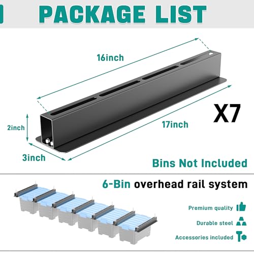 Ceiling Storage Rack, Heavy Duty Overhead Storage Rack - Image 4