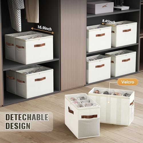 2 Pack Shoe Organizer for Closet, Foldable Shoe Storage - Image 6