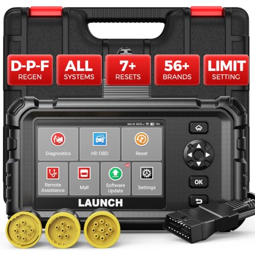 Launch CRP129HD Heavy Duty Truck Scanner with DPF Regen & 7+ - Image 2