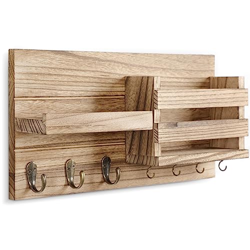 Lwenki Mail Organizer for Wall Mount – Key Holder | Home Organization - Image 5
