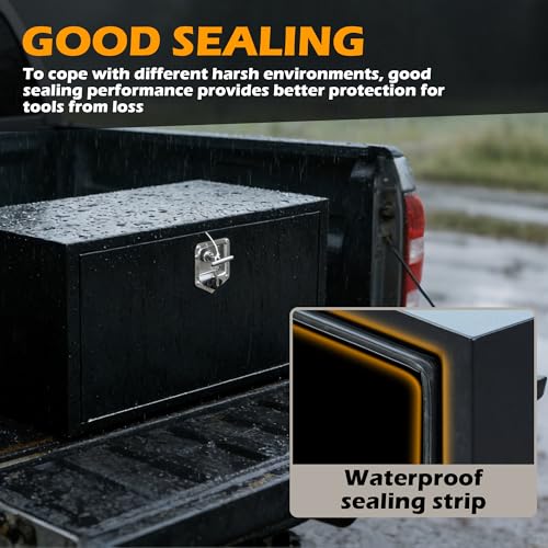 36" Underbody Truck Tool Box, Heavy-Duty Steel, Lockable - Image 5