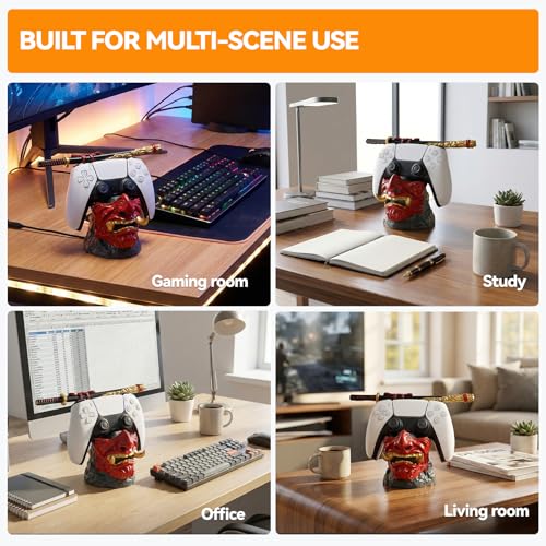 Gaming Controller Holder Stand Accessories: Samurai Warrior Mask - Image 5