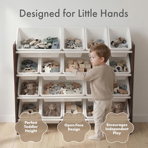 Humble Crew Kids Toy Organizer with 16 Bins, 4 Tier - Image 4