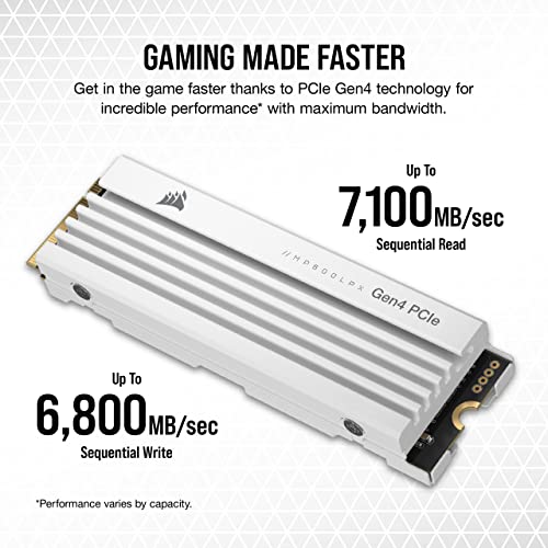Corsair MP600 PRO LPX 1TB M.2 NVMe PCIe x4 Gen4 SSD - Optimised - Image 6