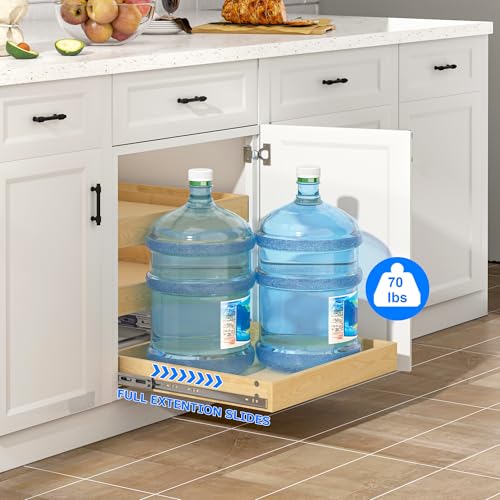 WelFurGeer 3-Tier Pull Out Cabinet Organizer with So | All Products - Image 7