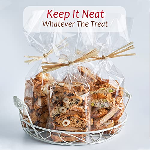 Morepack Gusseted Flat Bottom Cellophane Bags 5x3x12 In 50Pcs - Image 4